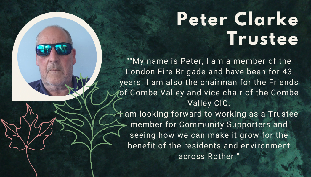 message from trustee - Peter Clarke