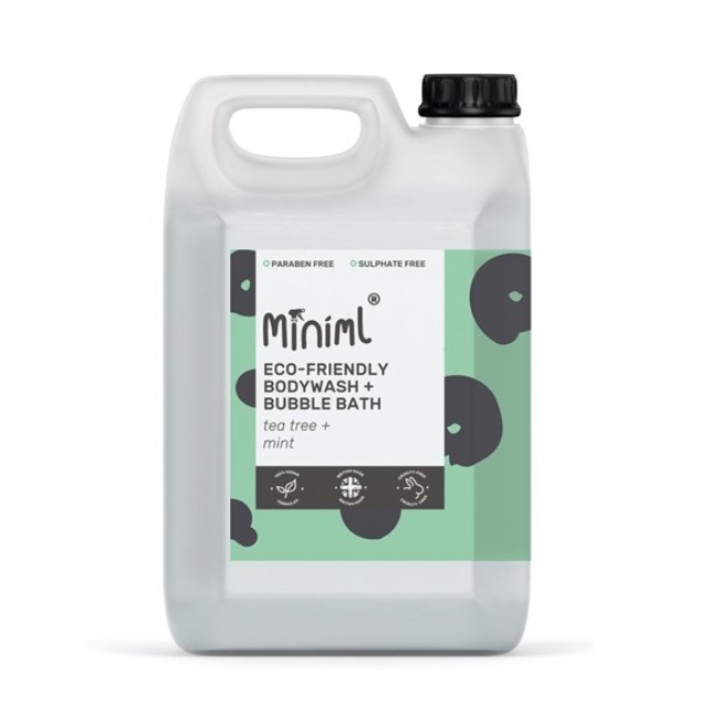 Body Wash and Bubble Bath: Tea Tree and Mint