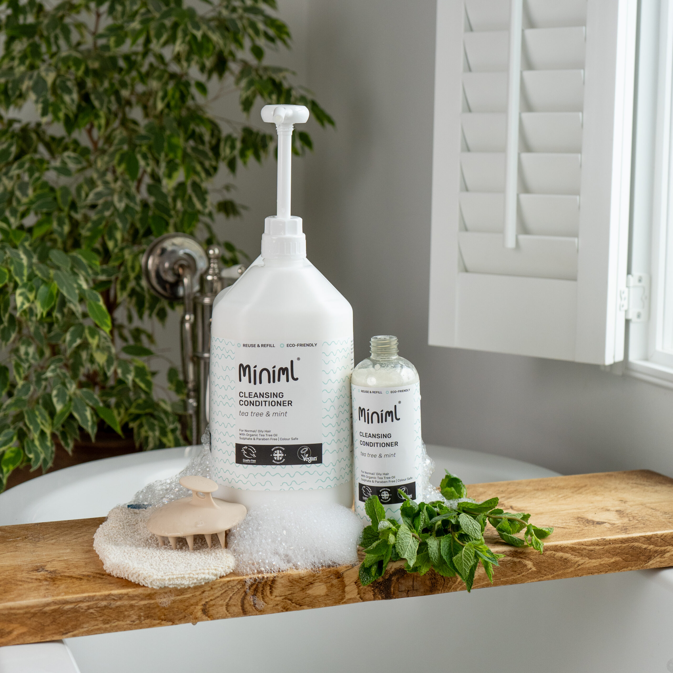 Clarifying Hair Conditioner: Tea Tree and Mint